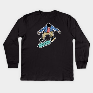 Sick Flip on the Super S Thing Kids Long Sleeve T-Shirt